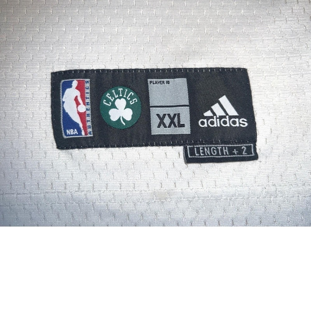 Adidas Boston Celtics Kevin Garnett #5 NBA Stitched Jersey Men's XXL 90's Retro - Picture 7 of 7